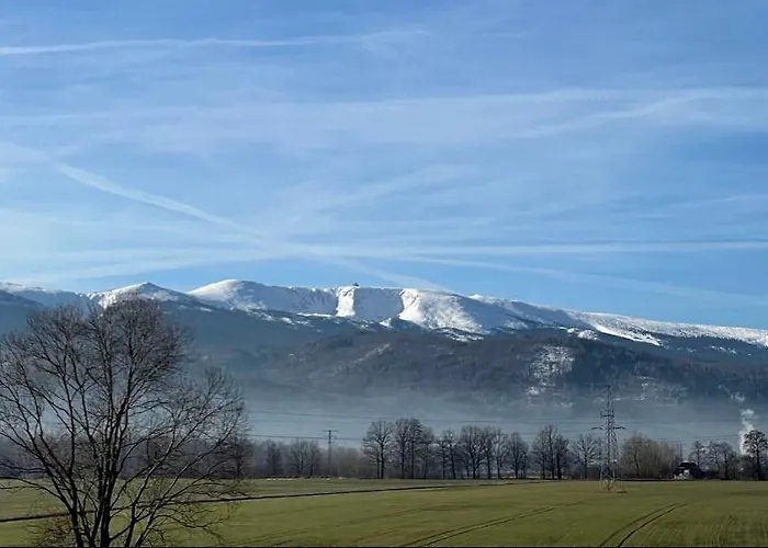 Ferienhaus W Karkonoszach Szmaragdowy Widok Wojcieszyce